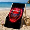 Arsenal Football Club Wappen Strandtuch, Schnelltrocknend, Pflegeleicht, Geeignet für Fitness und Strandurlaub, Sport-Essential