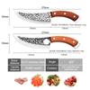 Boning Knife Forged Stainless Steel Meat Cleaver Fruit Vegetable Chef Knife