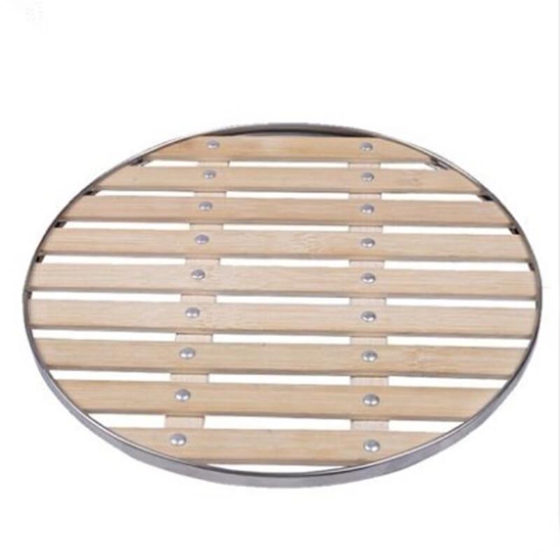 Thickened Edged Straw Steamer Mats