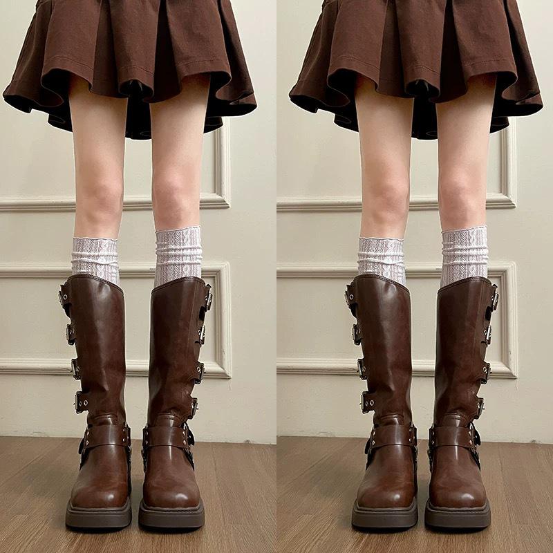 Women's White Lace Stacked Leg Warmers for Layering with Long Boots