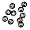 2/5/10Pcs 14MM Remote Car Key Stickers Emblem Accessories for Dodge SXT Challenger Charger RAM 1500 Stratus Dart Dakota Charger Avengr Durango