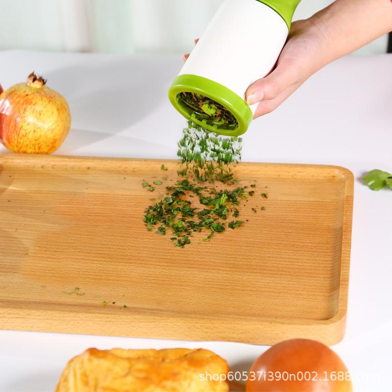 Affettatrice Multifunzione per Verdure Trituratore per Erbe Aromatiche Trituratore per Spezie Aglio Coriandolo Strumento Manuale per Macinazione da Cucina