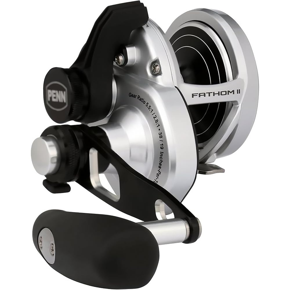 Penn Fathom II FTHII15XNLD2 2-Speed Offshore Jigging Reel Fishing Tackle