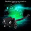 Keenso Hydraulic Cylinder, Brake Handle, Front Right Brake Master Cylinder, Right Brake Cylinder, Universal ATV Motorcycle Right Brake Master