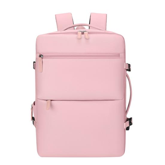 Expandable Travel Backpack Women Men Laptop Backpack with USB Charging Port Airline Approved Backpack with Anti-Theft Pocket Shoe Compartment