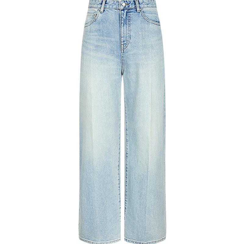 

JNBY 2025 Fall Loose Flared Denim Jeans XL