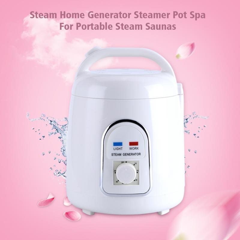 110V 1.8L Steam Home Generator Steamer Pot Spa Humidifier For Portable Saunas US 110V 1.8L Steam Home Generator Steamer Pot Spa Humidifier For Portable Saunas US