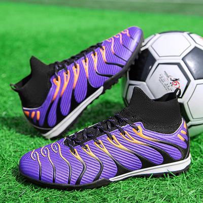 2024 Heren Voetbalschoenen Grote Maat Ultralicht Voetbalschoenen Jongens Sneakers Antislip AG/TF Voetbalschoenen Enkellaarsjes Unisex