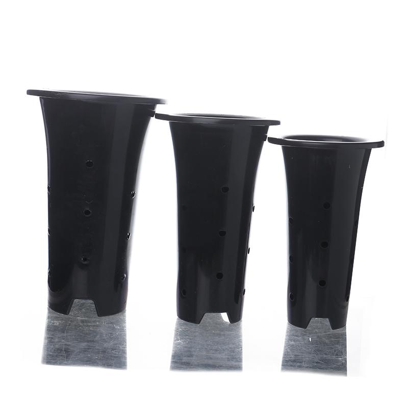 1 Stück Orchideentopf, Netzlöcher, Tasse, verdickter Blumentopf, atmungsaktive Kontrolle, Wurzelpflanzen-Pflanzgefäß, Vertiefung, Blumentopf für Gartendekore