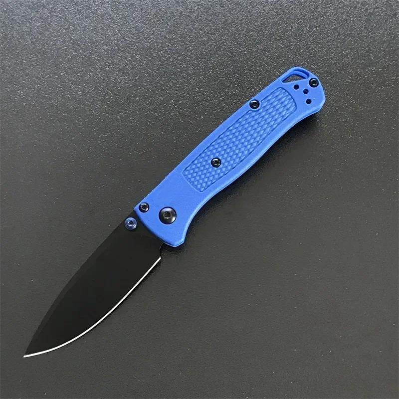Pocket Knifes BM 533 Mini Bugout Folding Knife Nylon Fiber Handle Kitchen Knives Utility Meat Cleaver Fruit Sharp Knife EDC Tool