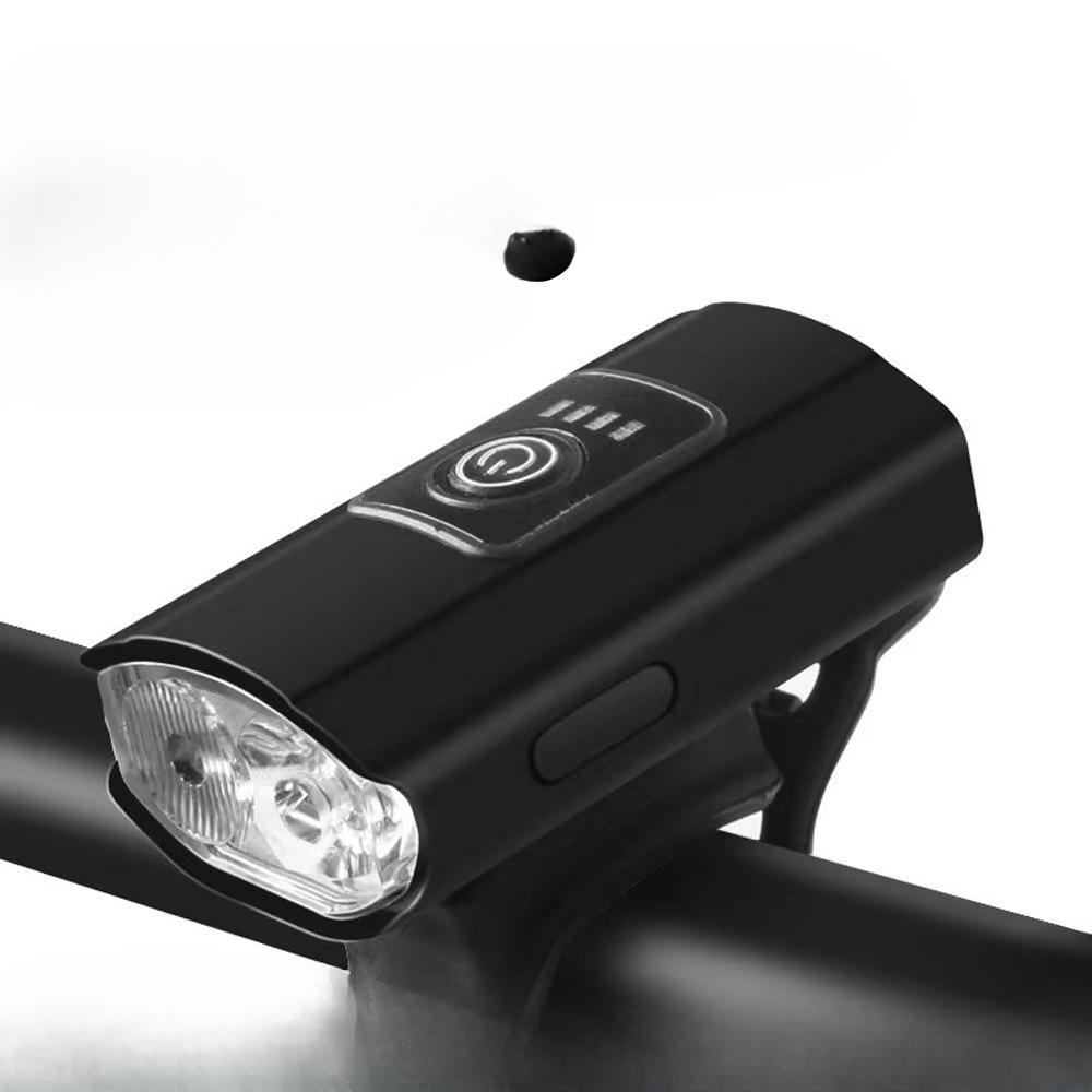 

Передние фары из алюминиевого сплава Dual T6 для велосипеда Зарядка через USB Регулируемый дальний и ближний свет для езды на велосипеде на открытом воздухе Освещение высокой яркости Передние фонари