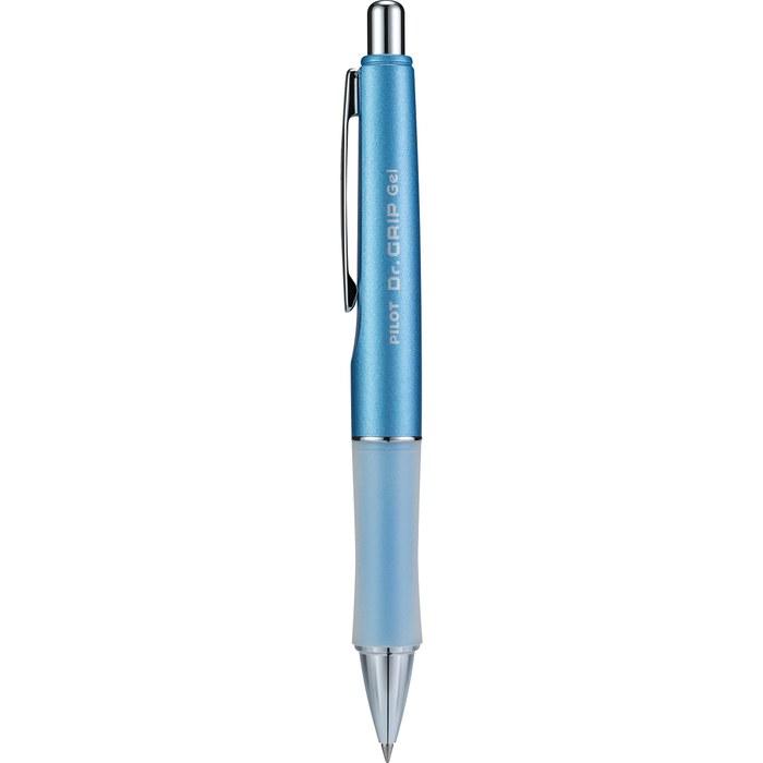 Pilot Dr. Grip Gel Ink Ballpoint Pen Limited Black 0.7mm (Fine Point) (Ice Blue Barrel) 1 Count