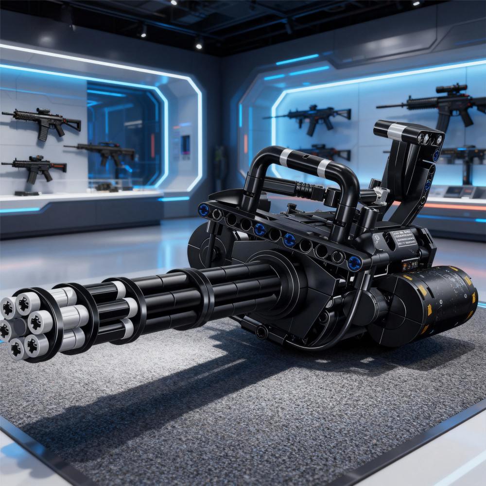 World War II Military Series 1206 Kar98k Rifle Model Assembly Block Set Toy Boy Children's Festival Gift