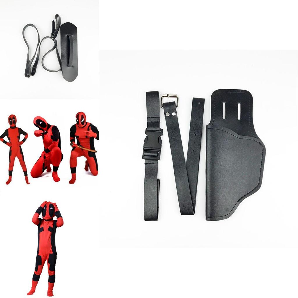 Sexy Cool Lady Deadpool Costume Spandex Women Red Fullbody Superhero Cosplay