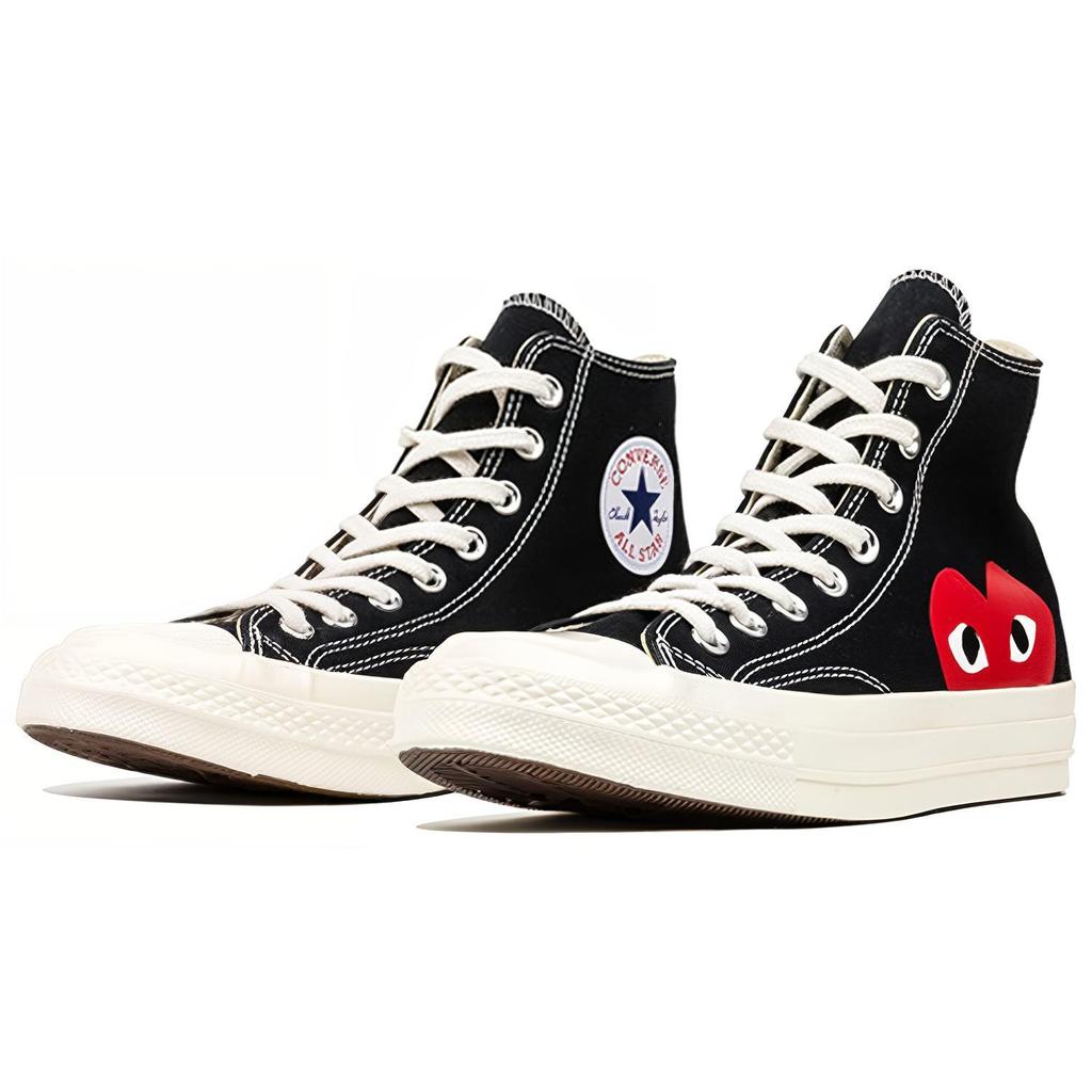 New Converse Comme Des Garçons Play X Chuck 70 High 'Black' 150204C