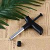 Plastic Handle Coconut Opener Stainless Steel Coconut Opening Tool Easy and Fast   Kitchen