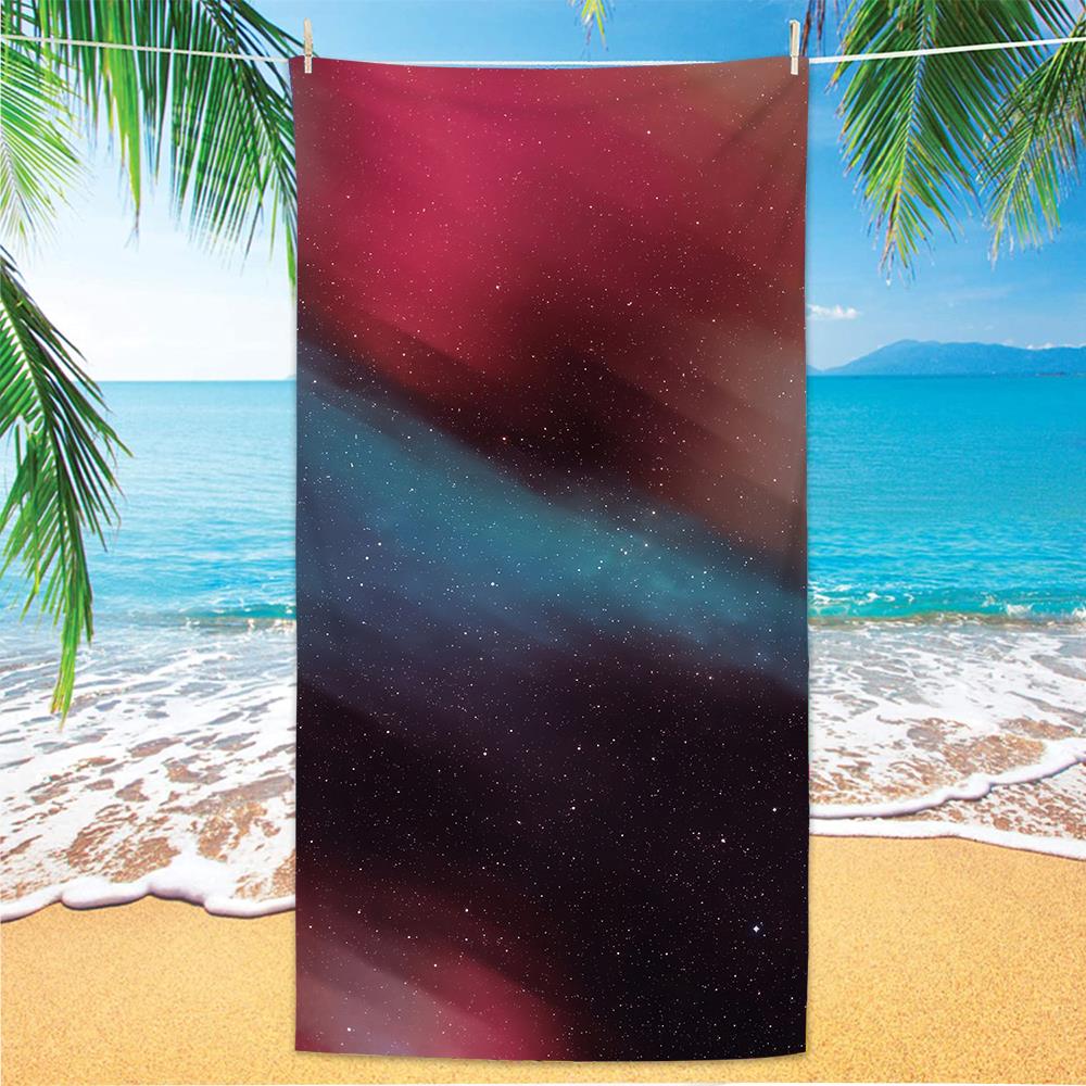 Microfiber Green Floral Sand Free Beach Towels Quick-Dry Palm Leaves Mandala Summer Swimming Pool Bath Towel for Adult Travel