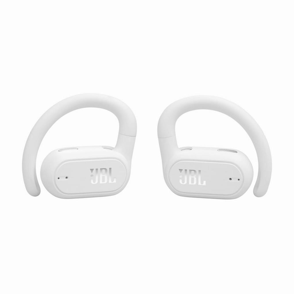JBL SOUNDGEAR SENSE Gerçek Kablosuz Kulaklıklar/Açık Kulaklık/Çok Noktalı Bağlantı/IP54 Su Geçirmez/Bluetooth 5.3/Net Kulak/Ses Sızdırmaz/Beyaz/JBLSNDGEARSNSWHT