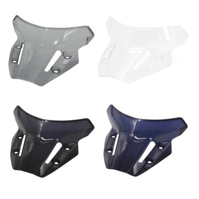 Motorrad Verlängerungsspoiler Windschild Luftstrompanel Windschutzscheibenpanel Windabweiser Kompatibel für MT09 FZ09 2021-2022