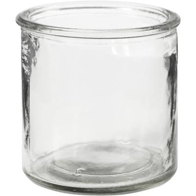 Glass Candle Holder - 7.8 X 7.8 Cm - 6 Pcs