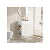 Bathroom Furniture Washbasin with Vanity Unit 55 Cm , White Wall-hung Vanity Unit