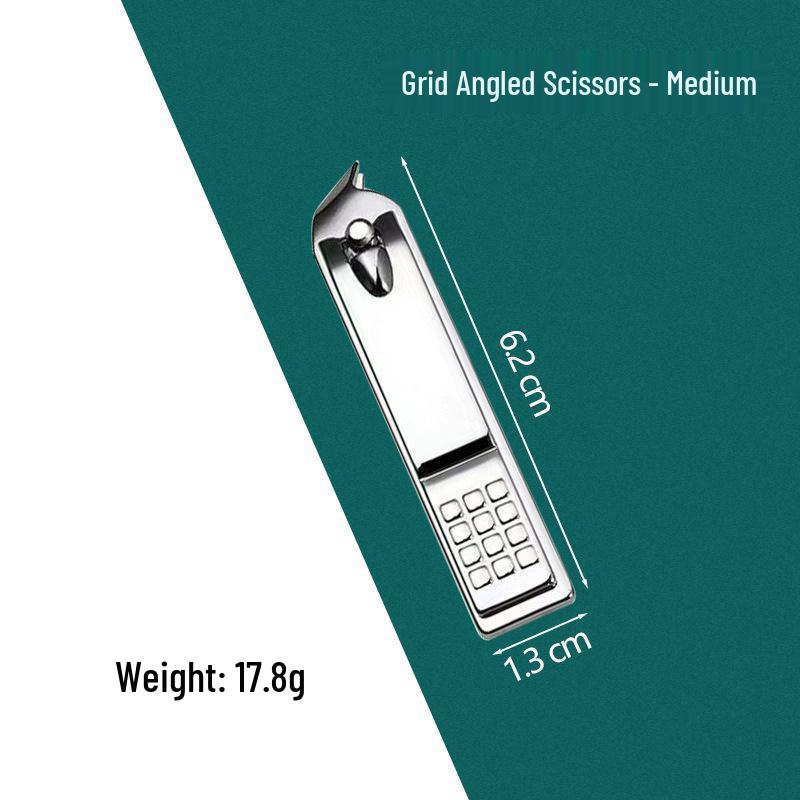 Nail Clippers Set: Small & Large with File - Manicure Tools