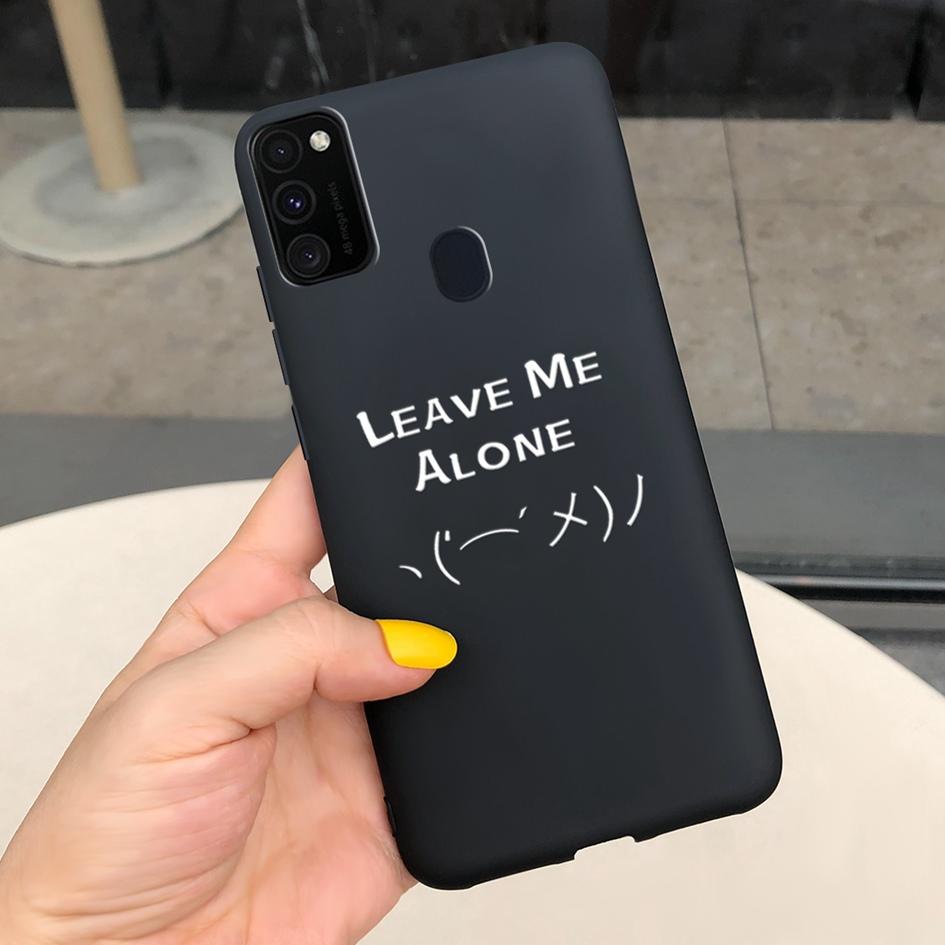 Pro Samsung M21 Pouzdro 6,4 palce Měkký Silikonový Kryt s Srdcem TPU Pro Samsung Galaxy M21 M 21 SM-M215F M215 Zadní Kryt Telefonu Funda