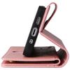 For iPhone 12 Mini Shockproof Case Rivet Decor PU Leather Phone Cover