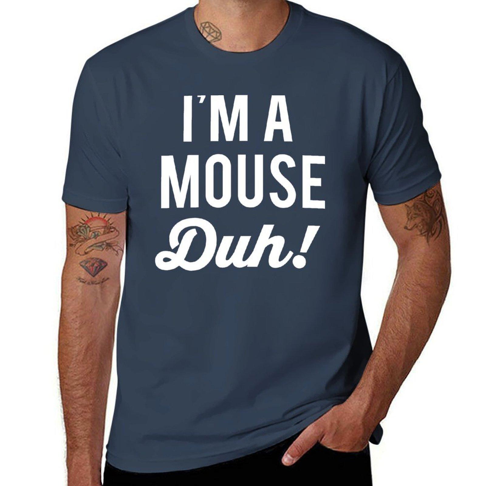 Im A Mouse Duh Halloween Tshirt Holiday Party Tshirt For Unisex S