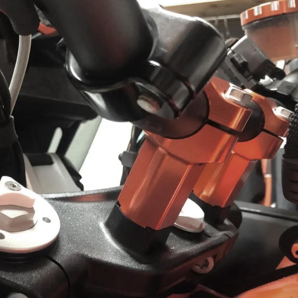 28mm Aluminum Alloy Handlebar Orientation Clamp Motorcycle Handlebar Riser Handle Rest Motorcycle Accessories