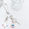 Stylish Beaded Eye Keychain Multifuntional Jewelry Fashion Bag Accessory Portable Key Holder Haloween Theme Key Ornament