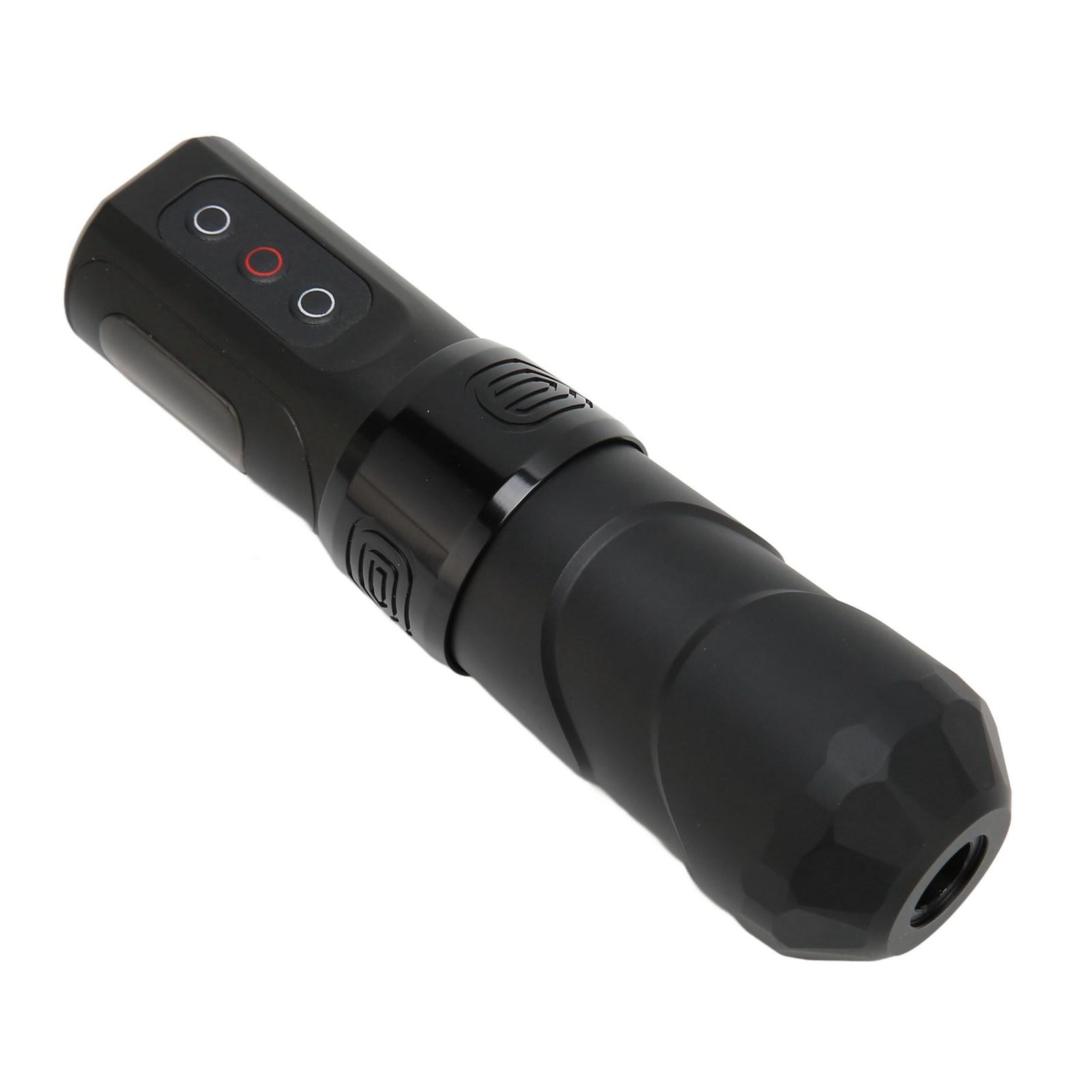 

Беспроводная тату-машинка OLED-дисплей RCA-разъем Высокоскоростная роторная тату-машинка Блок питания Ручка Матовая