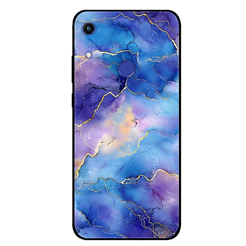 For Huawei Y6S Y6 2019 Case Marble Soft Matte Silicone Back Cover For Huawei Honor 8A Pro Y6 S Y6 Prime 2019 Full Phone Shell