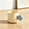 Floral Creative Wash Cup, High-value Couple Dental Jar Tumbler, Cute Children Toothbrush Mouthwash Cup, Portable Lightweight Cup