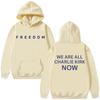 Freedom We Are All Charlie Kirk Now Hoodie Tribute Memorial American Hero Sweatshirt Patriotic Activism Clothes Hoodies