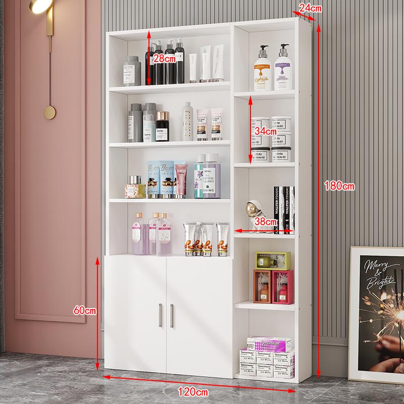 Beauty Salon Cosmetic Display Cabinet & Makeup Shelf Rack