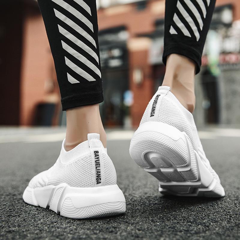 Large Size Couple's Anti Slip Wear-resistant Breathable Fashion Socks Outdoor Sports Shoes Casual Shoes One Foot Push