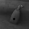 Lederen Suède Autosleutelhoes Cover Shell voor Mercedes Benz A B C E S G Klasse W204 W205 W212 W213 W176 W177 GLC CLA AMG Accessoires