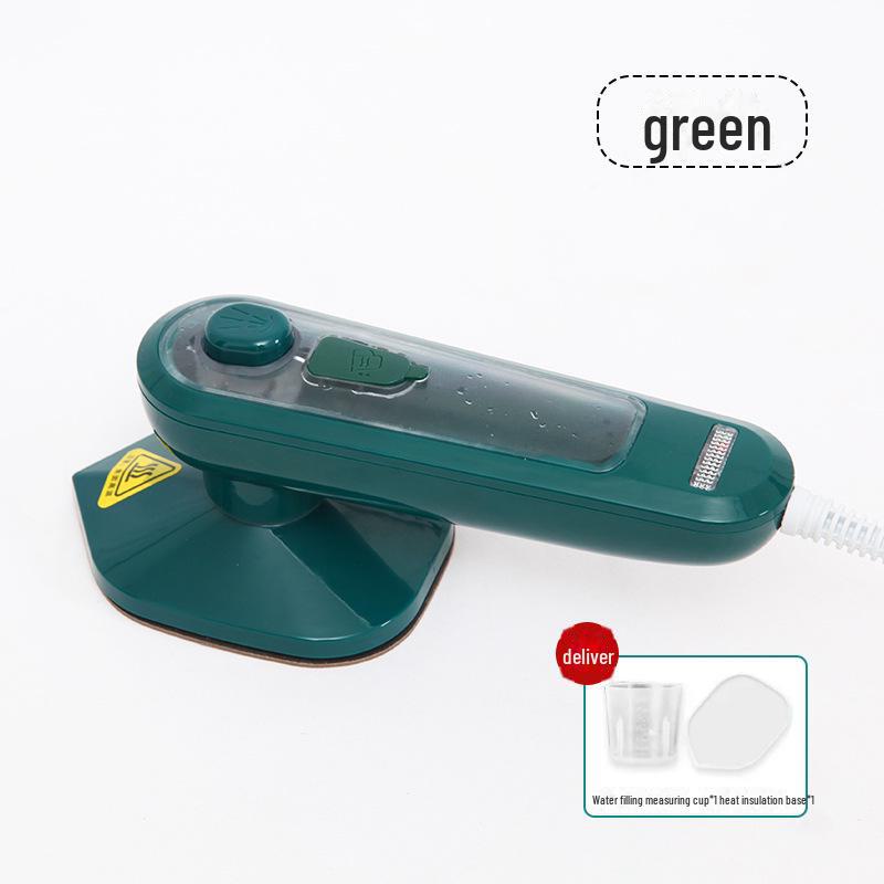 

Портативный ручной паровой утюг для дома и общежитий Round plug (European standard) темно-зеленого