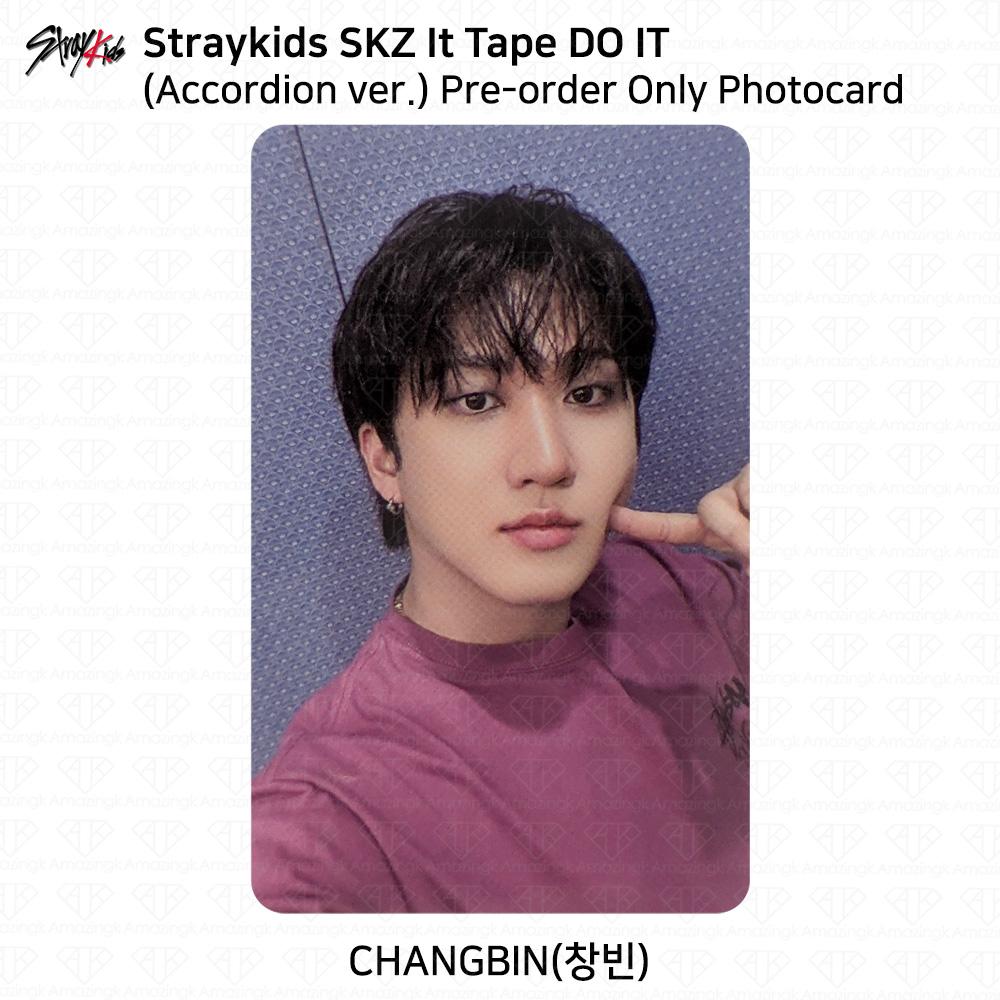 Stray Kids SKZ It Tape DO IT Akordeon ver. Oficiální fotokarta