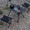 Aluminum Alloys Folding Camping Stool, Light Weight Small Fishing Stool with Carry Bag for BBQ, Hiking, Travel, Picnics