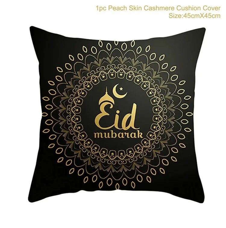 45x45 Cm Eid Cushion Cover Ramadan Decoration Home