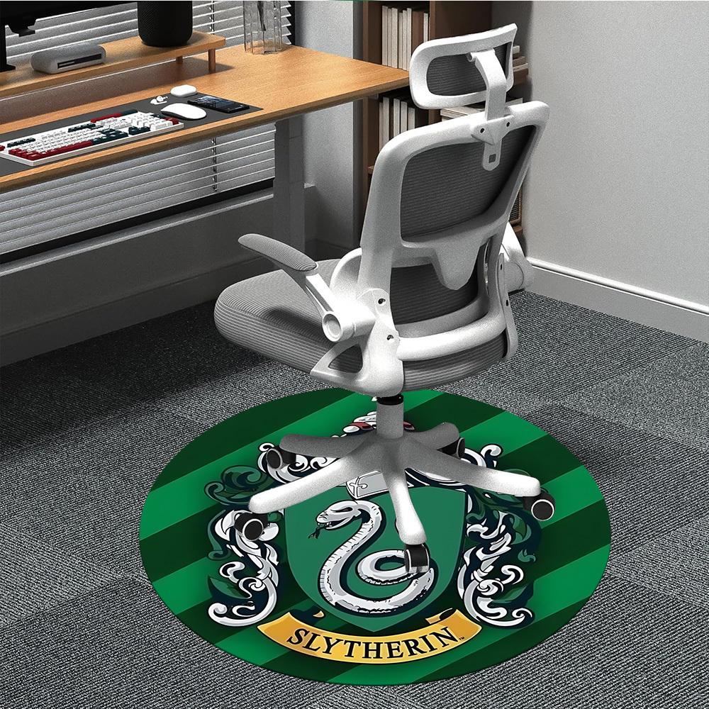 

1pc Slytherin CrestChair Carpet for Office, Non-slip, Soft and Durable Office Rug, Perfect for Office yy250925253 80cm by 80cm