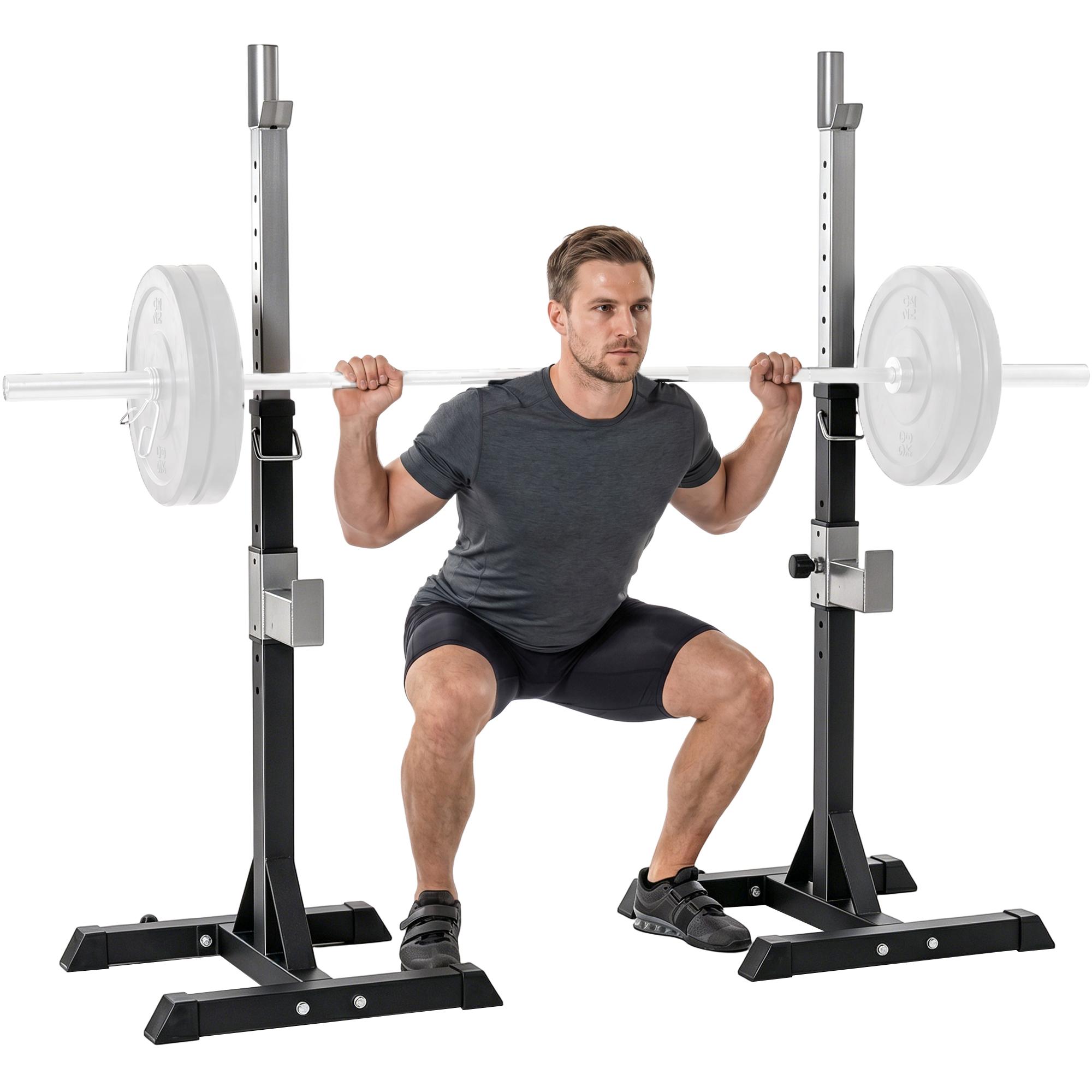Set of 2 Barbell Rack Stands