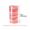 Heart Print Disposable Toilet Seat Covers Heart Pattern Waterproof Film Material Hygienic Toilet Seat Covers Single-Use Design