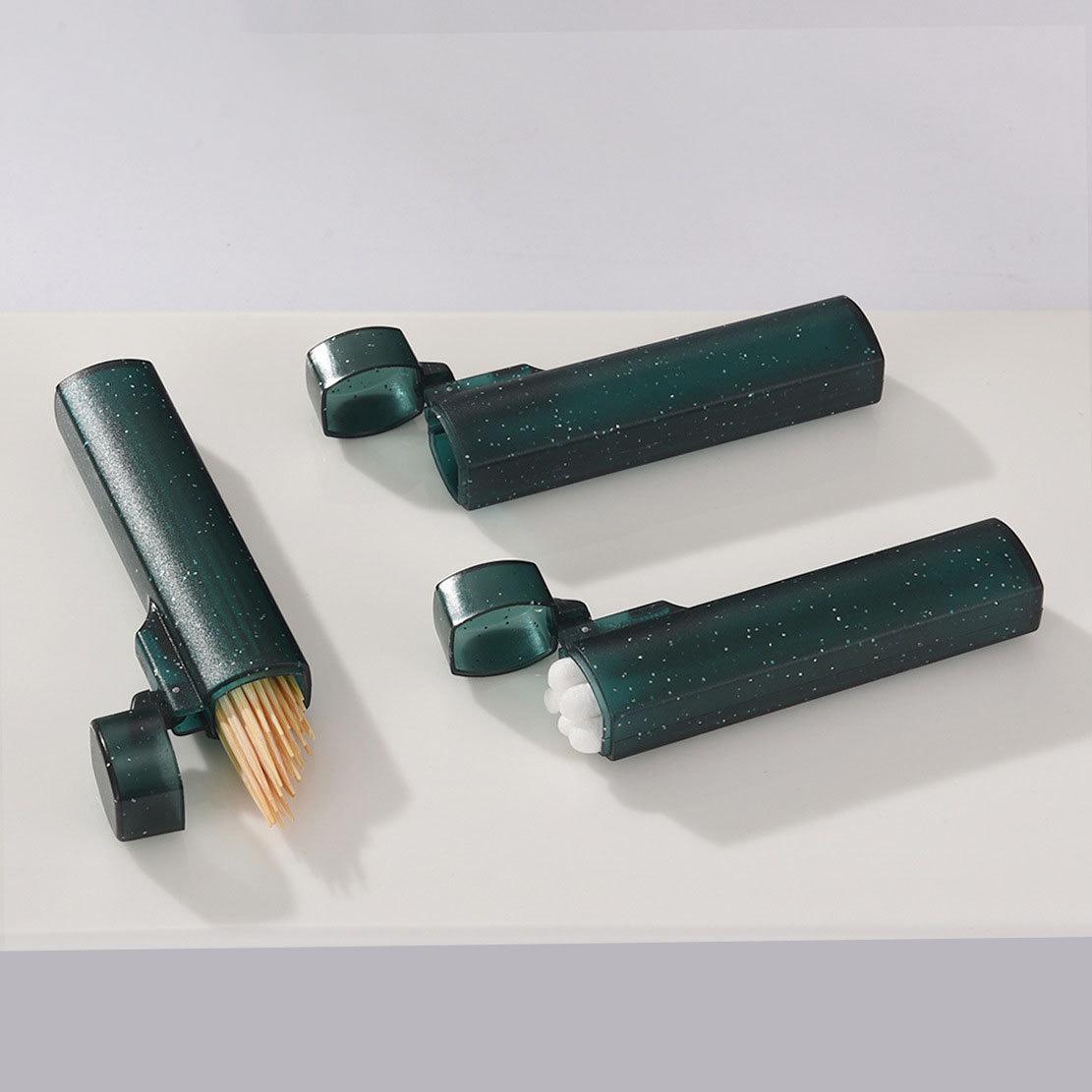 

Легкая зубочистка Карманная зубочистка Диспенсер Органайзер Коробка Контейнер для зубочисток с крышкой Для уличной кухни