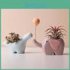 Ins Flower Creative Shaped Flower Pot Ceramic Flower Pot Cartoon Elephant Dinosaur Succulent Flower Pot Cute Home Decoration
