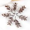 30/50PCS Artificial Plants Leaf Wedding Party Home Decor DIY Wreath Cake Candy Box Accessories Autumn Christmas Decoration