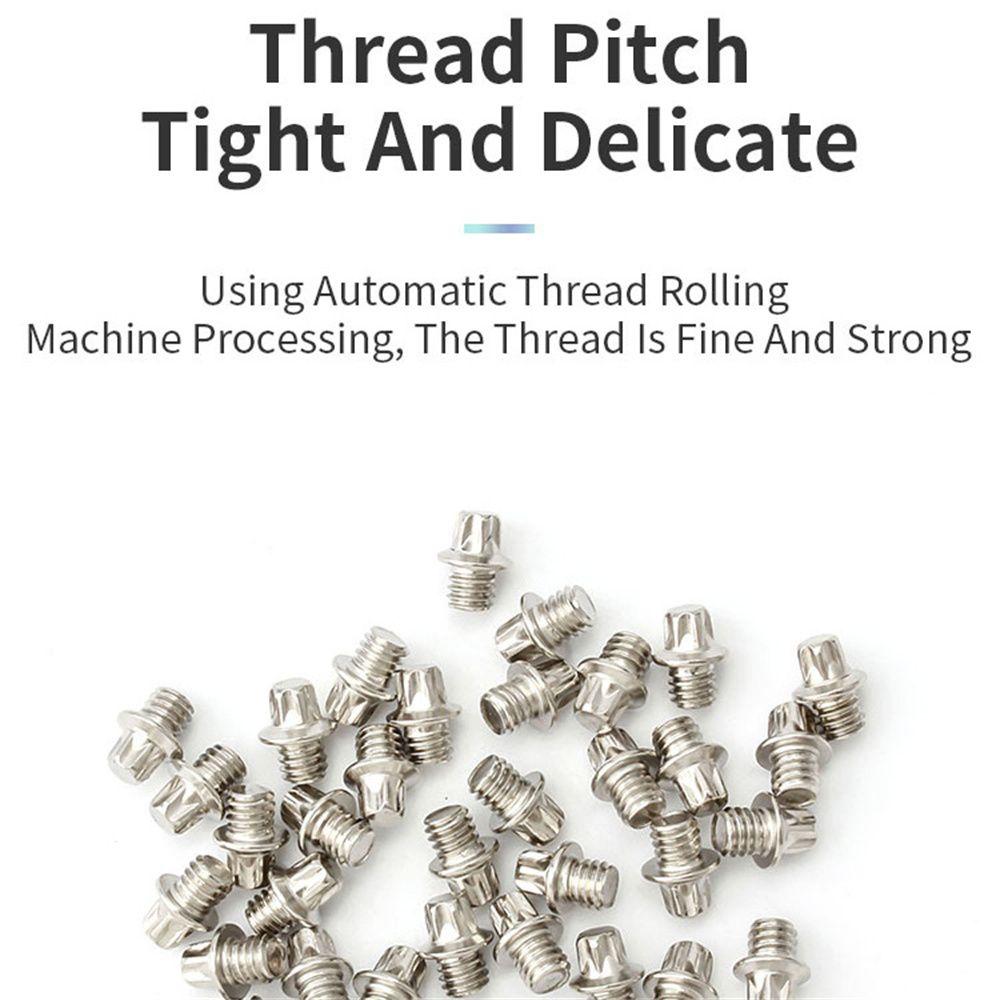 Bike Pedal Pedales Parts Bike Bolts Pin Bike Pedal Bolts Pedal Skid-proof Studs Bicycle Pedal Screw