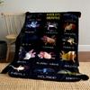 Axolotl Morphs Blanket for All Seasons Blanket Lunch Break Throw Gift
